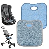 2 Stück Kindersitzunterlage Auto, Weiche & Wasserdichte Kindersitzunterlage Für Töpfchentraining, Waschbare Sitzschutz Auto Für Kinderwagen Und Hochstuhl, Rutschfeste Kindersitz Schutzunterlage