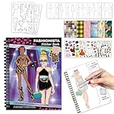 Générique Stickerbücher für Mädchen, Kreativitätsbuch, wiederverwendbar, für Anzieh, Haus, Wartezimmer, Reisen, Schule, Geburtstag