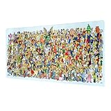 Grupo Erik Gaming Mauspad XXL The Simpsons Mousepad Groß - Gaming Mousepad XXL - Mauspad Gaming - rutschfeste Unterseite, Wasserabweisend und verstärkte Kanten - Die Simpsons Geschenke Fanartikel