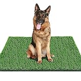 STARROAD-TIM 80 * 98 cm Wiederverwendbare Hundetrainingspads Kunstrasen Teppich Rasen für Hunde Indoor Outdoor Kunstrasen für Hunde Töpfchen Trainingsbereich Terrasse Rasen Dekoration