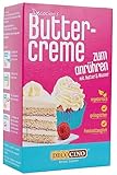 DECOCINO Vanille Buttercreme Fertigmischung (250g) - fertige Buttercreme Mischung im Vanille Geschmack, ideal für Torten, Kuchen und Cup Cakes, Topping, Motivtorten, Frankfurter Kranz, Geburstag