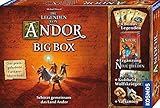 Kosmos 683122 Die Legenden von Andor - Big Box Spiel, Grundspiel (Kennerspiel des Jahres 2013) und zusätzliche Ergänzung, kooperatives Fantasy-Brettspiel ab 10 Jahren, Andor Starterset