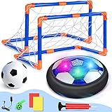 lenbest Fussball Spielzeug Set - Geschenke - Air Power Fußball | Kinder Fußballtore - Indoor Kinderspielzeug ab 3 4 5 6 7 8 9 10 Jahre Jungen