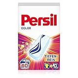 Persil Power Bars Color Waschmittel (60 Waschladungen), vordosiertes Buntwaschmittel mit biologisch abbaubarem Schutzfilm, für reine Wäsche & hygienische Frische für die Maschine