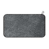 Autohandtuch – Großes, professionelles Mikrofaser-Handtuch, kratzfest, sehr saugfähig, fusselfreier Stoff mit Seidenumrandung, Pa Trocknungswerkzeug