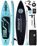 Stand Up Paddling Board mit Komplettes Paddle Board Zubehör | Aufblasbares SUP Board 290/320/335cm SUP Board Set für Jugendliche & Erwachsene