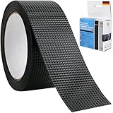 cocofy Mehrzweck Anti-Rutsch Grip Klebeband aus Gummi, schwarz, Gummistreifen selbstklebend 5x301 cm – nicht abrasiv, wasserfest, BPA frei [NEUHEIT 2026]