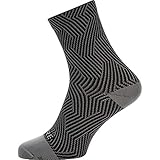 GORE WEAR C3 Sochen Mittellang, Graphite Grey/Black, 44 / 46 XL