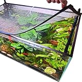 NestBasics Magnetischer Aquariumdeckel, Anti-Spring-Netz, Terrarium-Deckel, Aquariumhaube (große Größe, DIY-Abdeckdeckel)