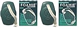 Foamie Men 3in1 Feste Duschpflege Back to the Roots | Für Körper, Gesicht & Haare | Mit Babassu- & Eukalyptusöl | pH-hautneutral | Vegan & Plastikfrei | 90g (Packung mit 2)