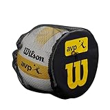 Wilson Balltasche Volleyball AVP, Ballnetz für 1 Volleyball, Mit 2 Clips für stabilen und sicheren Halt, Atmungsaktives Mesh-Design