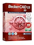 BeckerCAD 15 - 2D CAD - Software und Zeichenprogramm für Architektur, Maschinenbau, Modellbau und Elektrotechnik - 100% kompatibel mit AutoCAD für Win 10, 8.1, 7
