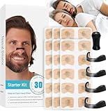 Manuelle Intake Breathing Nasal Strip Pack of 60,Intake Breathing Magnet,Magnetischer Nasenstreifen,Anti Schnarch Nose Strips Magnetischer Für Geschäftsreise,Auto,Reisen,Hote