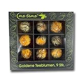 me time | Goldene Teeblumen | Grüntee mit Ringelblumen-Knospe | 9 Stück