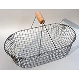 Ernst Dippe und Sohn GmbH Drahtkorb/Kartoffelkorb - Traditioneller Rechteckiger Draht-Gartenkorb