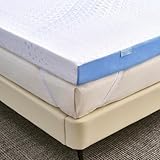 Grbsy 7cm Matratzentopper mit Kühlung – Gel & Bambuskohle-Memory-Schaum, H5/H6, Ergonomische 7-Zonen Rückenunterstützung, Waschbar & Hygienisch, Oeko-TEX & CertiPUR-US Zertifiziert, 180x200x7cm