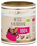 Edelmond 100 % Kakaobohne für BIO heiße Trink Schokolade ohne Zucker, kein Pulver. Gewalzter Frischkakao 250 GR