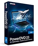 CyberLink PowerDVD 23 Pro Universelle Medienwiedergabe und -verwaltung Lebenslange Lizenz BOX Windows 10/11 [Box]