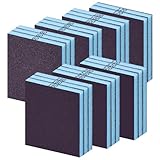 Flintronic 20 Stück Schleifschwämme, Nass-Trocken-Schleifpapier, Körnung Handschleifblöcke,Schleifpads, für Holz, Trockenbau, Metall, Farbe