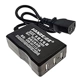 Christol 3 Port Ladeadapter E Bike Elektrofahrrad Konverter DC36V 48V 72V 120V auf 5V 2,1A USB Ladegerät für Telefon Tablet