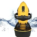 JMOUZHG Unterwasser Sea Scooter Tauchen Schwimmen Booster Dual Speed Wasserpropeller Hohe Sicherheit kann in 30 Metern Wasser verwendet Werden (300W)