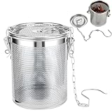 Gewürzsieb Aus Edelstahl,Gewürze Sieb Gewürzfilter,Für Tassen Und Kannen - Ideal Als Mehrweg Teebeutel - Gewürzei - Gewürzsieb - Teekugel - Teefilter, Spülmaschinenfest, Plastikfrei