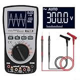 2 in 1 Professionelles Handheld PC Oszilloskop, ET826 Handheld LED Digital Oszilloskop Multimeter mit Abtastrate 20kHz