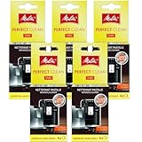 SomosTrade Reinigungsset mit 5 x Reinigungstabletten Perfect Clean für Melitta Espresso- und Kaffeevollautomaten