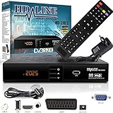 Hd-line 310 Satelliten Receiver Full HD Digitaler DVBS-S2 Receiver Satelliten Resiver für HDTV Sat Receiver TV HDMI