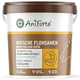 AniForte Flohsamen für Pferde 3kg - Reich an Ballaststoffen & Schleimstoffen, Indische Rohkost Qualität, Reinigung Magen-Darm-Trakt, Einzelfuttermittel