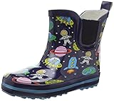 Beck Jungen Space Gummistiefel, Blau, 24 EU