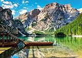 Ravensburger Puzzle 12000363 - Pragser Wildsee, Dolomiten, Südtirol - 1000 Teile Puzzle für Erwachsene und Kinder ab 14 Jahren, Puzzle mit Landschaft und Natur