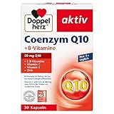 Doppelherz Coenzym Q10 + B-Vitamine - mit Zink, Vitamin B6, B12 und C als Beitrag zur normalen Funktion des Immunsystems - 30 Kapseln (1er Pack)