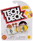 Tech Deck Fingerboard - 1 authentisches Finger-Skateboard mit beliebten Lizenzhelden und original Skate-Grafiken, inklusive Aufkleber-Bogen, ab 6 Jahren, Zufallsauswahl