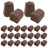 NOLITOY 30 Stück Hydroponik Kokosfasersubstrat Anzuchtblöcke Torffreies Gartenzubehör für Schnelles Wurzelwachstum Universell für Hydrokultur und Jungpflanzen