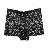 Generisch Unterhosen Damen Hohe Taille, Bequeme Frauen Unterwäsche Slips Damen Baumwolle Hipster Stretch Atmungsaktive Panties Für Frauen Tanga Set Stoffhose Sommerkleider Leicht Und Luftig