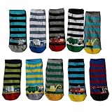 Lieblingsstrumpf24 10er Pack Socken Kinder Jungen Mädchen Baumwolle Öko-Tex Standard 100 (31-34, Sneaker Socken Motiv Boy)