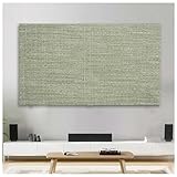 Hängende 70-Zoll-Desktop-TV-Abdeckung, staubdichte Displayschutzfolie für Schlafzimmer und Wohnzimmer, stilvolles braunes Design für Fernseher und PC, unverzichtbares Wohnaccessoire