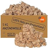 Anzünder Holzwolle 5kg (ca. 400 Stück), Kaminanzünder, Grillanzünder, Anzündwolle, Ofenanzünder, Feueranzünder, Holzwolle Anzünder, Grill Anzünder, Holzanzünder, Anzünder Kamin, auch in 2kg und 10kg.