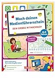 Mach deinen Medienführerschein: Dein großes Mitmachbuch: Spielerische Aufgaben, Übungen und Tipps zur Mediennutzung ab 8 Jahren | Medienkompetenz für Kinder - Social Media, Cybermobbing & Sicherheit