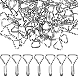 LIGIGWASH 100 Stück Edelstahl S Haken 28mm Hochleistungs Autohaken für Schwere Lasten Seilhaken zum Aufhängen von Taschen und Gurten für Auto und Outdoor