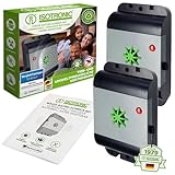 ISOTRONIC Mäuseabwehr Rattenabwehr mit Ultraschall 2 Stück | Testsieger Schädlingsvertreiber elektronisch | für Haus, Keller, Garten, Mäuse und Ratten| vertreiben ohne Chemie und Mäusefalle