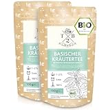 T2B Basischer Kräutertee, BIO-Qualität, für eine basische Ernährung, 2er Pack