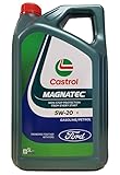 Ford Motoröl 5W20, Marke EcoBoost-Magnatec-Öl, Inhalt 5 l, Teilenummer 1009373.