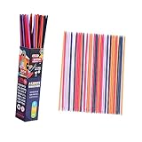 TOYANDONA 1 Set Farbspielstäbchen Eltern Kind Spielstäbchen Lernstäbchen Spiel Mikado Für Mikado Spiel Kleine Stäbchen Buntes Holz