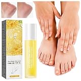 Drei Blumen drei Samen Hand- Fußöl Juckende Füße Hände Befeuchtet die Haut Peeling-Mittel Abgestorbene Haut Entferner 10ml Massageöl Bio Rücken (Pink, One Size)