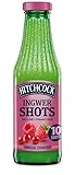 Hitchcock Ingwer Shots mit Himbeere-Geschmack, 100% Saft + Vitamin C