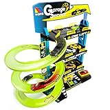 MOLTO | 4-stöckiges Kinder-Autoparkhaus mit Zubehör, Spielzeug-Autoparkplatz, Spielzeug-Autobahn, Kinderspielzeug + 3 Jahre, Garagenautos