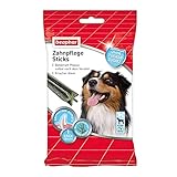 Beaphar Zahnpflege Sticks - Für große Hunde - Zahnpflege Snack - Mit natürlichen Meeresalgen - Ohne Zuckerzusatz - 7 Stück, 182 g (1er Pack)