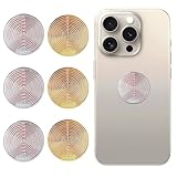 6 Stück Aufkleber für Handy,Aufkleber Schutz,Blockieren Sie Effektiv Die Elektronischer Produkte,Geräte für Handy, Laptop